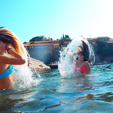 Apartments Slavica Jovanovic Sveti Stefan Esterno foto